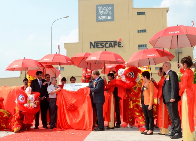 Khánh thành nhà máy sản xuất cà phê khử caffeine của Nestlé tại KCN Amata