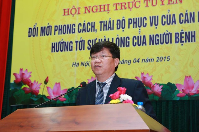 Ông Nguyễn Xuân Trường - Chánh Văn phòng Bộ Y tế. Ảnh: Chí Cường