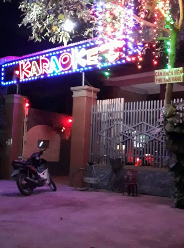 
Quán karaoke Ánh Trăng, nơi xảy ra vụ việc
