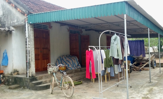 
Căn nh&agrave; b&agrave; Thị, nơi xảy ra vụ việc.
