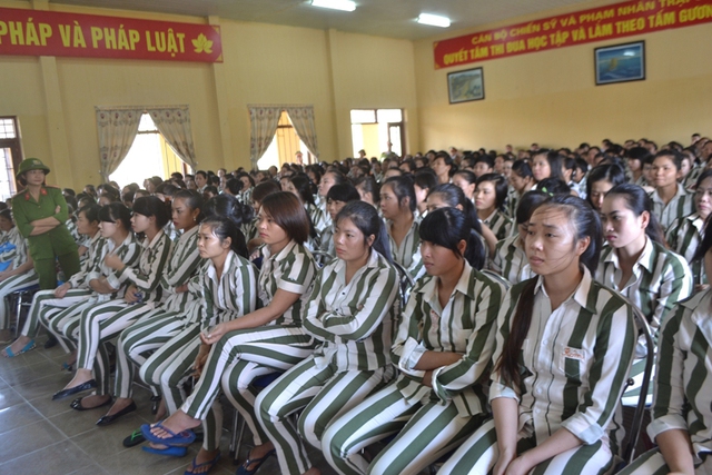 
Chương trình được tổ chức cho trên 600 phạm nhân nữ tại trại giam Hoàng Tiến
