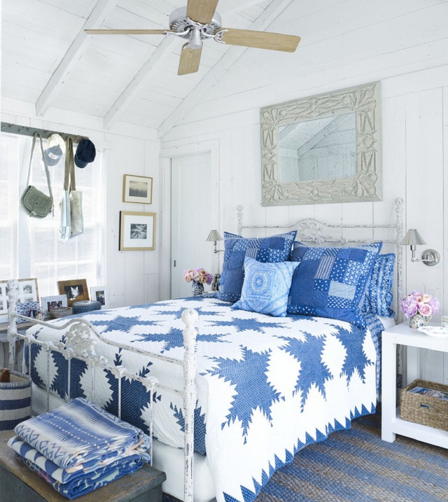 Nếu bạn yêu thích phong cách rustric mộc mạc, giản dị thì đây chính là một mẫu phòng ngủ đầy lý tưởng.