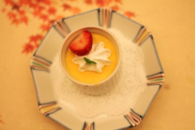 
B&aacute;nh mousse c&oacute; vị thơm, mềm, m&aacute;t.
