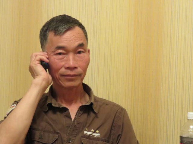 
&Ocirc;ng Nguyễn Duy Dinh ở Kirghizia.
