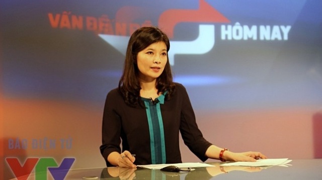 BTV Diệp Anh thời c&ograve;n l&agrave;m ở VTV