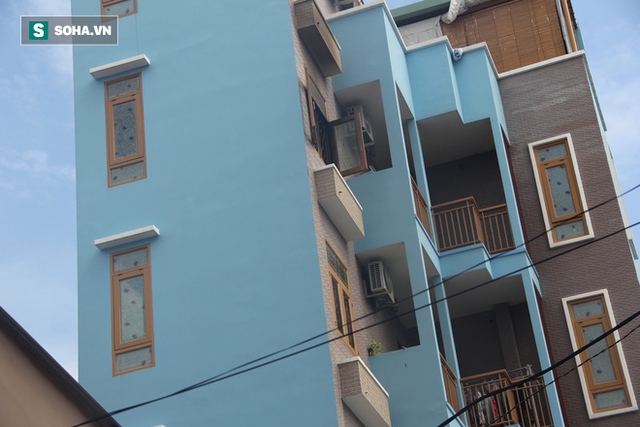 Tầng 4 của ng&ocirc;i nh&agrave; nơi xảy ra vụ việc.