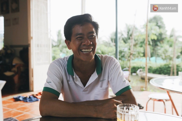 Anh Lê Trung Tín có hơn 20 năm kinh nghiệm nuôi cá lóc.