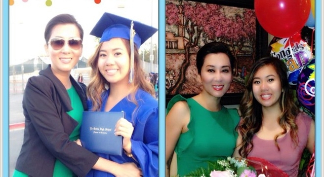 
C&ocirc; con g&aacute;i lớn của MC nổi tiếng Nguyễn Cao Kỳ Duy&ecirc;n t&ecirc;n l&agrave; Maily. Kh&aacute;c với n&eacute;t đẹp sắc sảo của mẹ, Mali c&oacute; khu&ocirc;n mặt bầu bĩnh, tr&ograve;n trịa, dễ thương.
