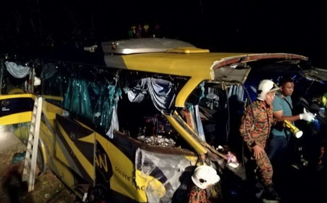 
Hiện trường vụ tai nạn. Ảnh: bombaJBPM.
