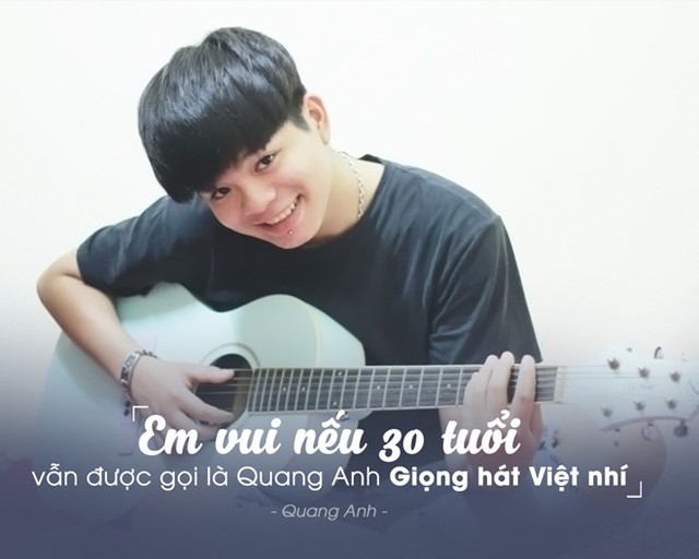 Quang Anh sinh năm 2001, đăng quang Giọng hát Việt nhí 2013. Ảnh: Quang Đức. 