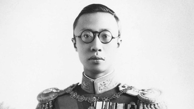 Ch&acirc;n dung ho&agrave;ng đế Phổ Nghi. Ảnh: Corbis.