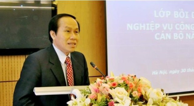 
Ông Lê Tiến Châu, Thứ trưởng Bộ Tư Pháp, Hiệu trưởng Trường ĐH Luật Hà Nội.
