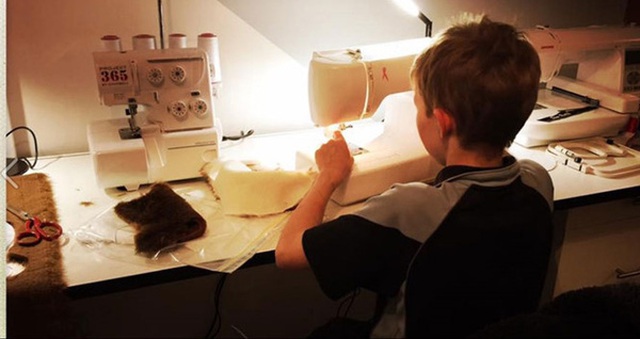 Campell chỉ th&iacute;ch m&aacute;y may chứ kh&ocirc;ng c&oacute; sở th&iacute;ch như c&aacute;c bạn kh&aacute;c. (Ảnh: 365 1 Project)