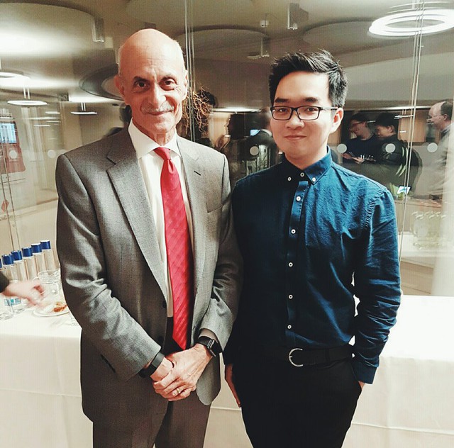 
Khanh l&agrave; một trong 7 th&agrave;nh vi&ecirc;n Ban Chủ tịch Hội sinh vi&ecirc;n Trường Quản l&yacute; Nh&agrave; nước Blavatnik, Đại học Oxford. Ảnh: NVCC
