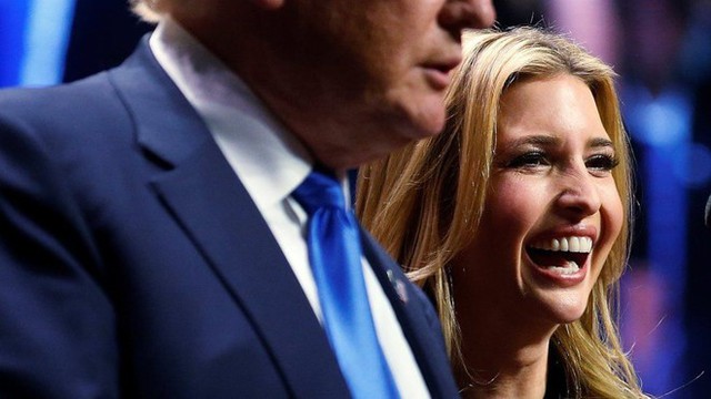 
Ivanka được cho là sẽ nắm vị trí quan trọng trong bộ máy của Trump. Ảnh: BBC.
