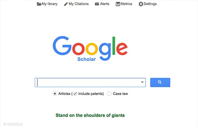 Google Scholar là một công cụ tìm kiếm dành cho sinh viên, giáo sư và các học giả.