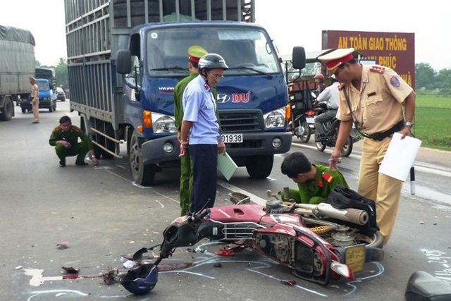 
23 người chết do tai nạn giao thông trong ngày nghỉ đầu tiên Tết dương lịch. Ảnh minh họa
