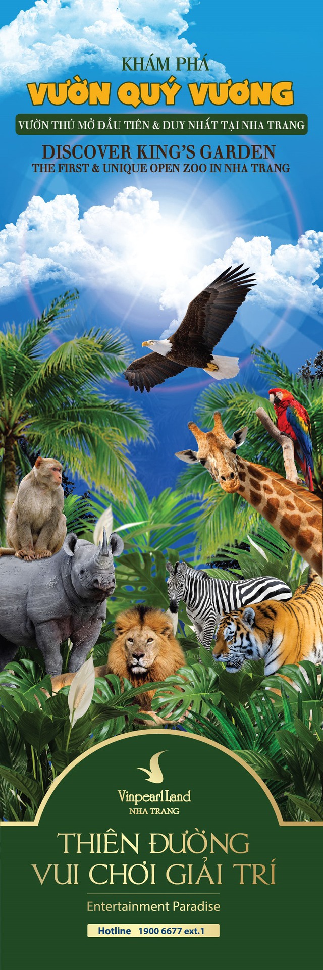 Vườn Quý Vương – vườn vườn thú mở đầu tiên và duy nhất tại Nha Trang