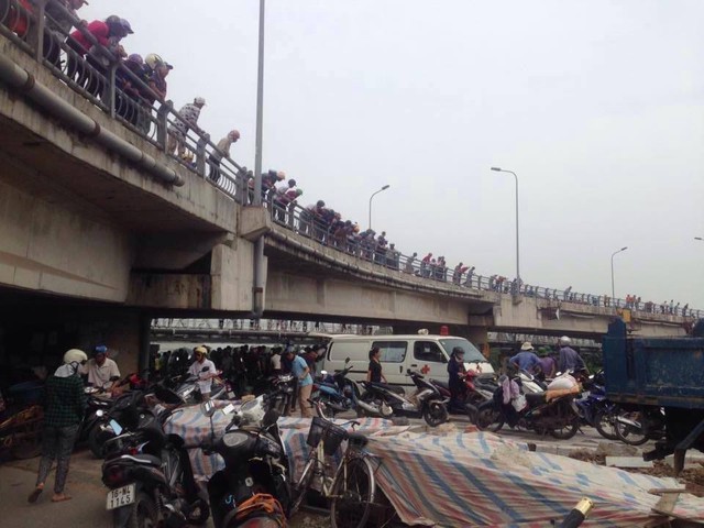 
Nơi tìm thấy thi thể nạn nhân. Ảnh: CTV
