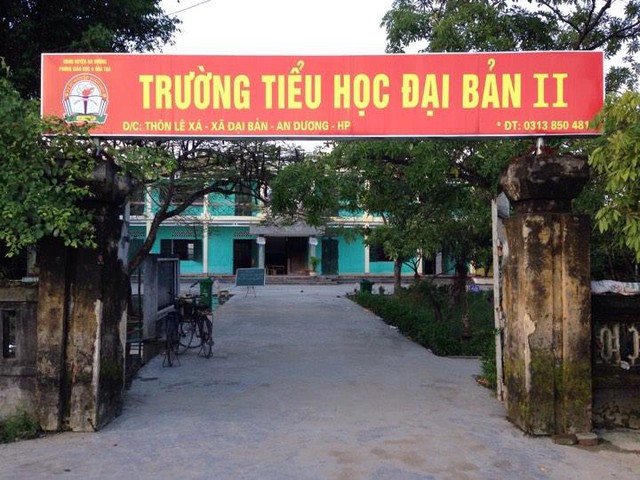 Trường Đại Bản II nơi xảy ra vụ việc. Ảnh: Khánh Hòa