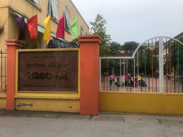 
Trường tiểu học Ngọc Hà nơi bé K. từng theo học.

 
