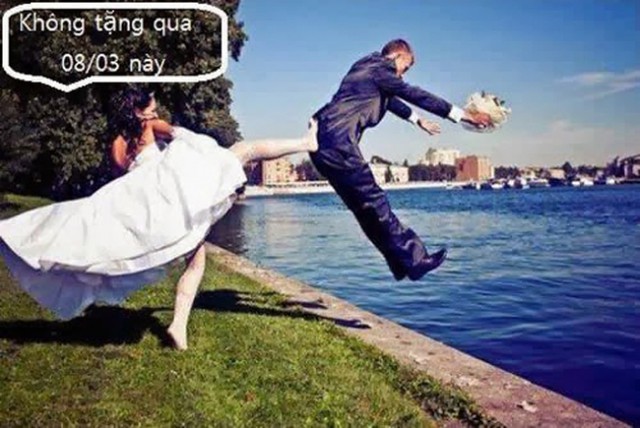 Đến chủ rể cũng kh&ocirc;ng được tha