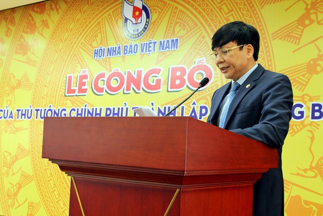 &Ocirc;ng Hồ Quang Lợi - Ph&oacute; Chủ tịch Thường trực Hội Nh&agrave; b&aacute;o Việt Nam.