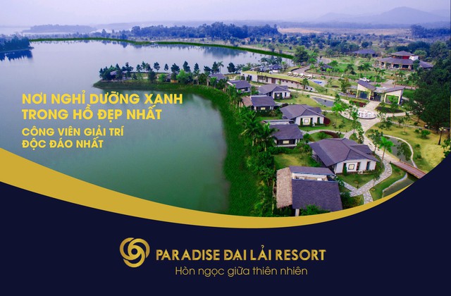 
Paradise Đại Lải Resort- nơi đáng sống với môi trường xanh và trong lành.
