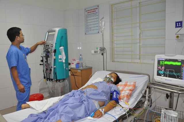 
Kỹ thuật lọc máu liên tục lần đầu tiên được triển khai tại BVĐK tỉnh Bắc Ninh cho bệnh nhân bị viêm tụy cấp nặng.
