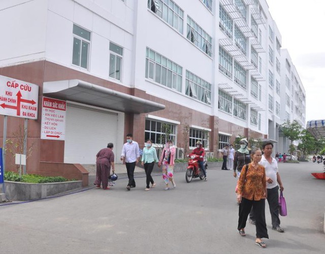 
Bệnh viện Nguyễn Đình Chiểu được xây dựng thêm để chăm sóc sức khỏe nhân dân. Ảnh: dansobentre.net.
