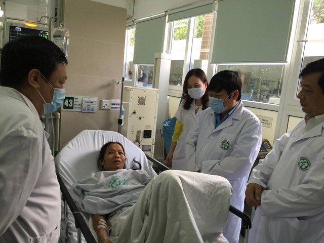 
Bệnh nhân Bùi Thị Vân, 54 tuổi đã chạy thận được 3 năm.
