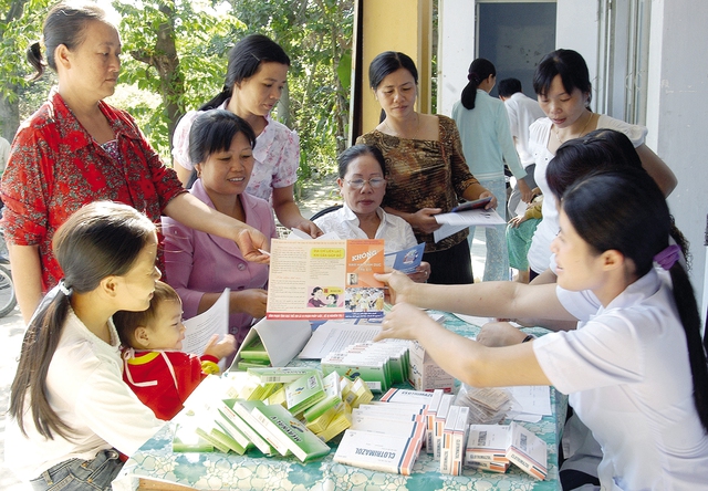 Sau 5 năm thực hiện, Chương trình hành động Truyền thông chuyển đổi hành vi về DS-KHHGĐ giai đoạn 2011 - 2015 đã đạt được những kết quả quan trọng. Ảnh: Dương Ngọc