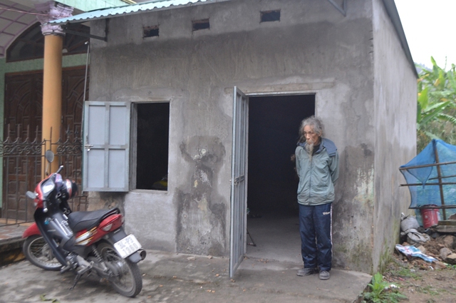 
Căn nhà nhỏ của ông Thắng sinh sống tại phường Cửa Ông (TP Cẩm Phả)
