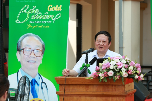 
Thứ trưởng Nguyễn Viết Tiến phát biểu tại lễ phát động chiến dịch sáng 3/6.
