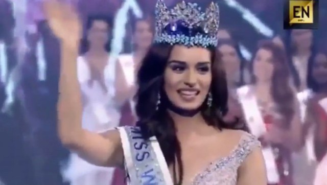 Khoảnh khắc đăng quang của Hoa hậu Manushi Chhillar - tân Miss World 2017.