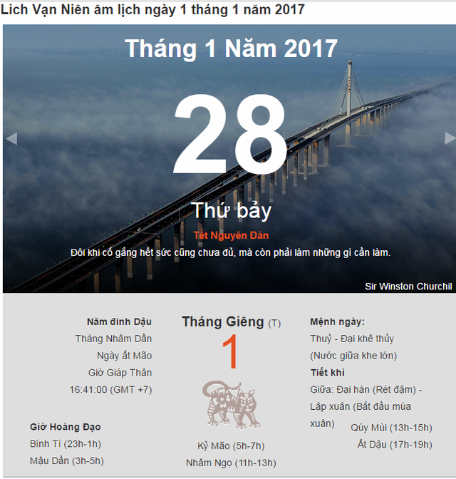 
Ngày mồng 1 Tết theo lịch vạn niên. Ảnh minh họa.
