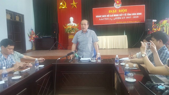 
Ông Trần Quang Khánh - Giám đốc Sở Y tế Hoà Bình
