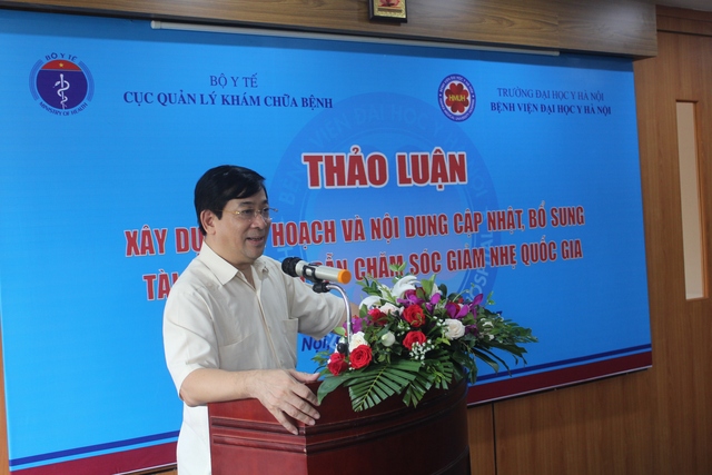 
PGS.TS Lương Ngọc Khuê, Cục trưởng Cục Quản lý Khám chữa bệnh.
