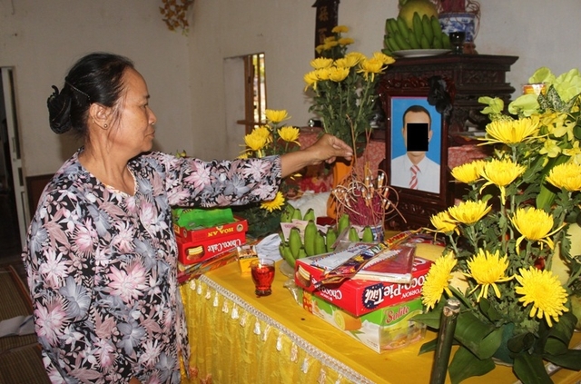 Trong đêm con trai bị nhóm bạn sát hại, bà vợ chồng bà Tích có linh cảm bất an. Ảnh: Đ.Tùy