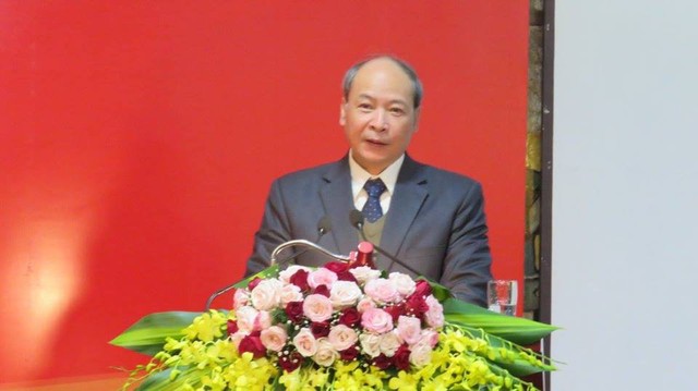 
Ông Nguyễn Văn Tân - Phó Tổng cục trưởng phụ trách Tổng cục Dân số-KHHGĐ phát biểu tại buổi lễ. Ảnh: M.Lý
