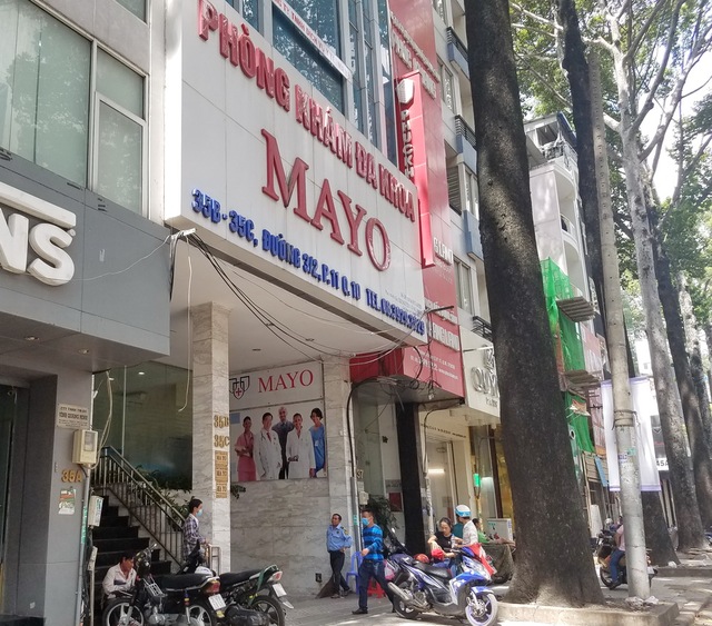 Phòng khám MAYO thuộc Công ty TNHH Dịch vụ Y tế MAYO tại quận 10.