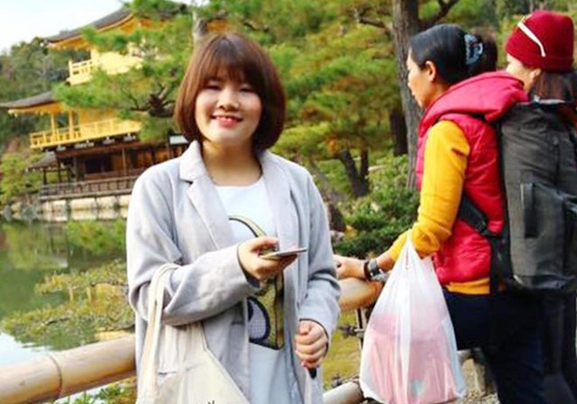 
Thanh Huyền cho rằng kiến thức ngoại ngữ học ở Việt Nam kh&ocirc;ng thể đ&aacute;p ứng nhu cầu học tập, giao tiếp khi du học. Ảnh: NVCC.
