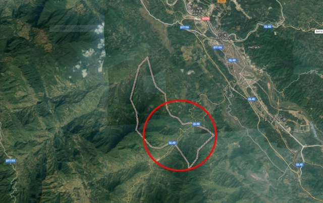 
Vị tr&iacute; xe kh&aacute;ch l&acirc;m nạn tr&ecirc;n Google Map.
