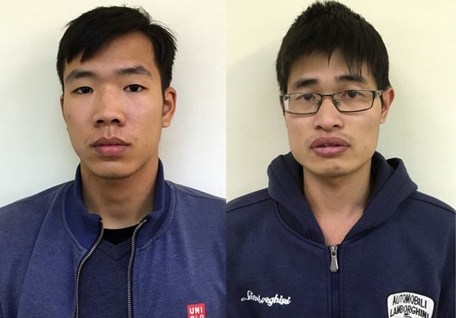 Nguyễn Quang Tuấn và Nguyễn Tuấn Anh. Ảnh: H.T.