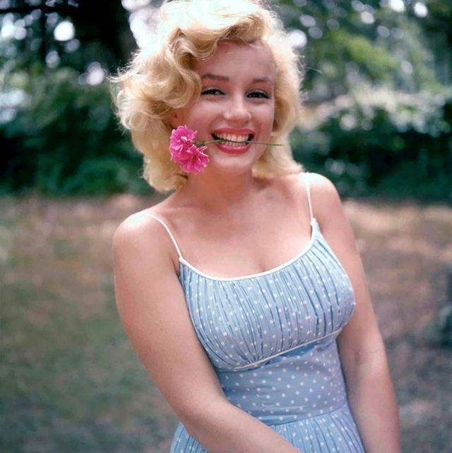 
Nhan sắc cuốn hút của Marilyn Monroe. Ảnh: Pinterest.
