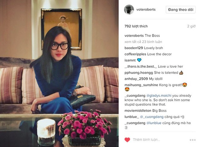 Hình ảnh mới nhất đạo diễn Kong chia sẻ trên Instagram là ảnh chụp Ngô Thanh Vân.