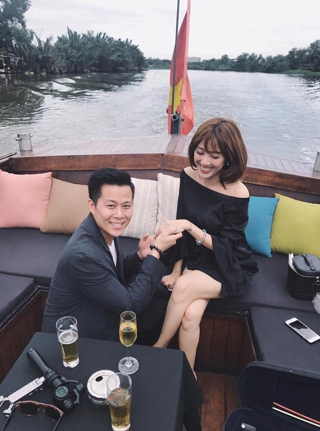
Hình ảnh lãng mạn được Yumi Dương chia sẻ trên trang cá nhân. Ảnh: FBNV.
