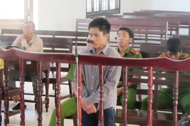 Ch&acirc;n dung người cha giết con ruột trong cơn n&oacute;ng giận ở Ninh Thuận. Ảnh Thanh Ni&ecirc;n 
