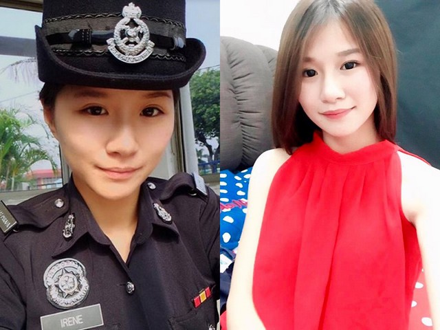 Hai phong cách đối lập của nữ cảnh sát Irene.