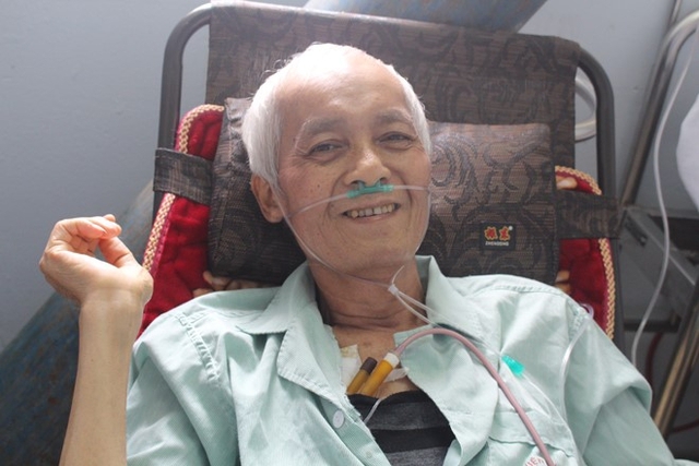 Diễn vi&ecirc;n Duy Thanh cho biết &ocirc;ng muốn được ra đi thanh thản. Ảnh: H&agrave; Đinh.